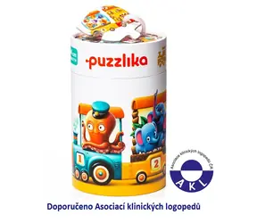 Puzzlika 13050 Vlak 94 cm - náučné puzzle 20 dielikov