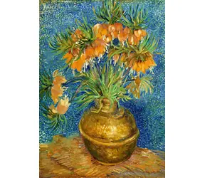ENJOY Puzzle Vincent Van Gogh: Rebčíky v medenej váhe