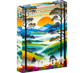 ENJOY Puzzle Horský vánok / 1000 dielikov / od 14 rokov