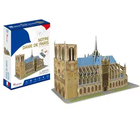 CubicFun 3D puzzle Katedrála Notre-Dame / 53 dielikov / od 8 rokov