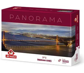 ART PUZZLE 41103 Panoramatické puzzle Most Golden Gate, San Francisco / 1000 dielikov / od 15 rokov