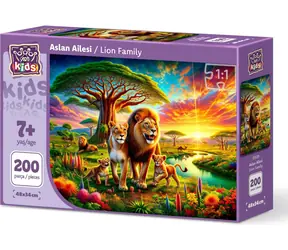 ART PUZZLE 35539 Puzzle Levia rodinka / 200 dielikov / od 7 rokov