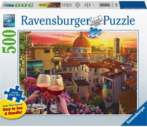 Ravensburger Puzzle Útulné miesta: Terasa vo Florencii XXL