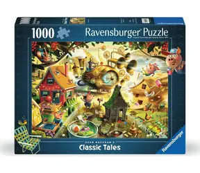 Ravensburger Puzzle Pozor, prasiatka! (tri malé prasiatka) / 1000 dielikov / od 14 rokov