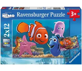 Ravensburger Puzzle Hľadá sa Nemo / 2x12 dielikov / od 3 rokov