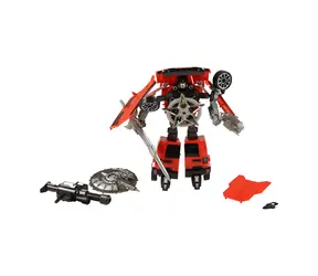 Rappa Robot rozložiteľné auto červená / od 3 rokov