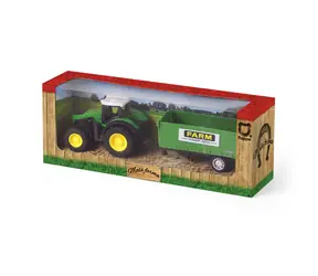 Rappa Traktor kovový s vlečkou / od 3 rokov