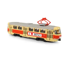 Rappa Električka ktorá hlási zastávky česky 28 cm BRNO / od 3 rokov
