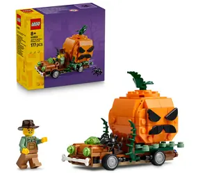 LEGO® Iconic 40822 Pick- UP s halloweenskymi tekvicami / Počet dielikov: 177 / od 8 rokov