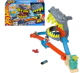 Mattel Autodráha Hot Wheels City Žraločia pláž JHL96 / od 4 rokov