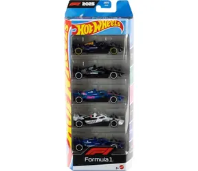 Mattel Autíčka Hot Wheels Formula 1 JLN11 / 5 ks / 1:64 / od 3 rokov
