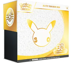 Pokémon TCG: 30th Celebration Elite Trainer Box / od 6 rokov
