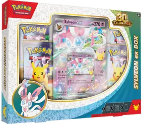Pokémon TCG: 30th Celebration Sylveon ex Box / od 6 rokov