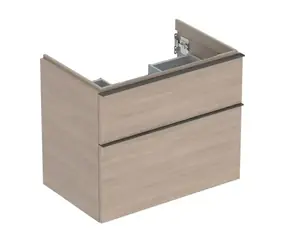 Geberit iCon - Umývadlová skrinka dub / 74x62x48 cm / 2 zásuvky