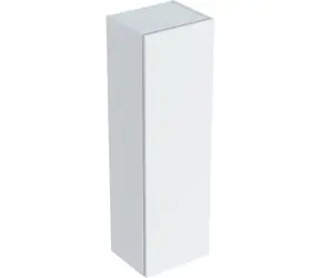 Geberit Smyle Square - Skrinka vysoká 118x36 cm lesklá biela 