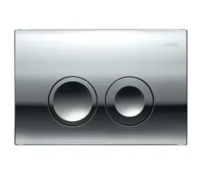 Geberit Delta25 - Ovládacie tlačidlo splachovania lesklý chróm