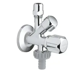 Grohe Universal - Originálny WAS kombi-rohový ventil chróm 