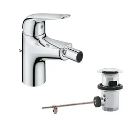 Grohe Swift - Bidetová batéria s výpustou chróm 