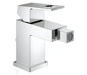 Grohe Eurocube - Bidetová batéria s výpustou chróm 