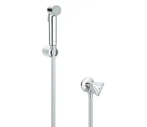 Grohe Tempesta - Nástenný rohový ventil s ručnou bidetovou sprškou chróm 