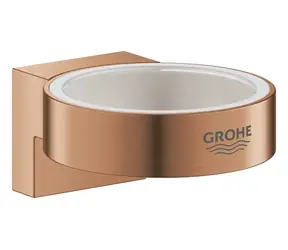Grohe Selection - Držiak pohára/mydelníka kartáčovaný Warm Sunset 