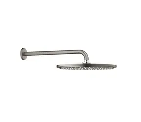 Grohe Rainshower Cosmopolitan - Hlavová sprcha Cosmopolitan 310 s ramenom 38 cm | 1 prúd | kartáčovaný tmavý grafit 