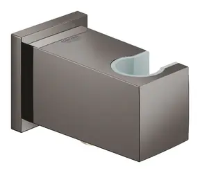 Grohe Euphoria Cube - Nástenné kolienko s držiakom Hard Graphite 
