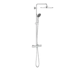 Grohe Vitalio Joy - Sprchový set 310 s termostatom na stenu | 3 prúdy | chróm 
