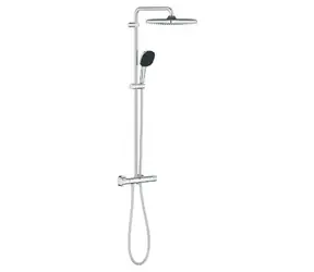 Grohe Vitalio Comfort - Sprchový set s termostatom 25x25 cm | 2 prúdy | chróm 