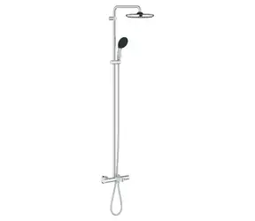 Grohe Vitalio Start - Sprchový set s vaňovým termostatom priemer 25 cm | 2 prúdy | chróm 