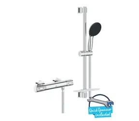 Grohe Precision Feel - Sprchový set s termostatom | 3 prúdy | chróm 