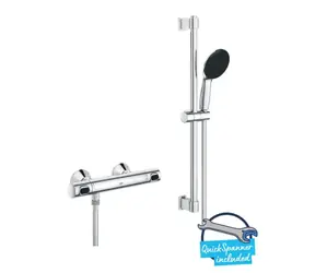 Grohe Precision Flow - Sprchový set s termostatom chróm 