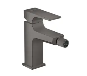 Hansgrohe Metropol - Bidetová batéria s výpustou Push-Open kartáčovaný čierny chróm 