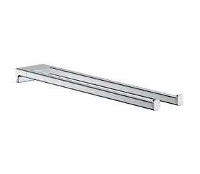 Hansgrohe AddStoris - Držiak uterákov dvojitý | dĺžka 45 cm | chróm 