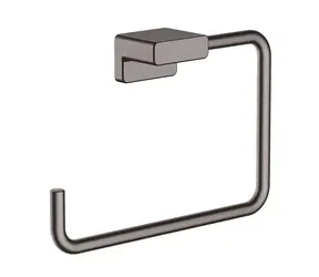 Hansgrohe AddStoris - Držiak na uterák kartáčovaný čierny chróm 