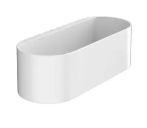 Hansgrohe WallStoris - Hlboká polička matná biela