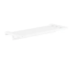 Hansgrohe AddStoris - Polička s držiakom uterákov | dĺžka 65 cm | matná biela 