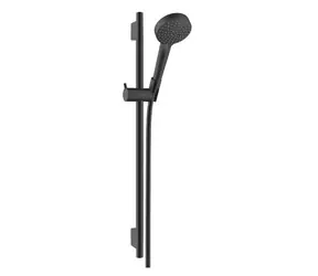 Hansgrohe Vernis Blend - Set sprchovej hlavice | 2 prúdy | tyče a hadice | EcoSmart | matná čierna 