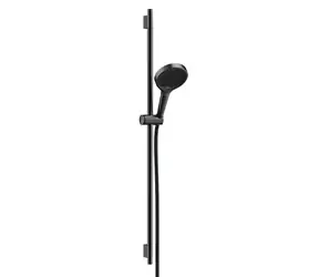 Hansgrohe Rainfinity - Set sprchovej hlavice | tyče a hadice | 3 prúdy kartáčovaný čierny chróm 