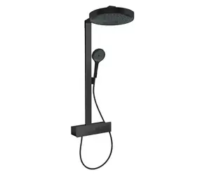 Hansgrohe Rainfinity - Sprchový set s termostatom | priemer 36 cm | 3 prúdy matná čierna 