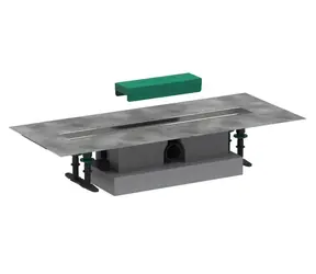 Hansgrohe uBox Universal - Set pre štandardnú inštaláciu lineárneho sprchového žľabu 60 cm | nerez 