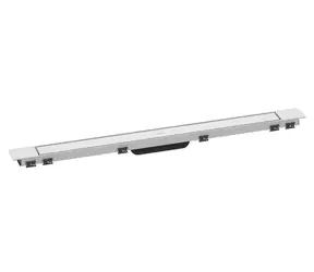 Hansgrohe RainDrain Match PLUS - Sprchový žľab 90 cm | s roštom matná biela 