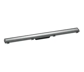 Hansgrohe RainDrain Match - Sprchový žľab s nerezovým roštom 900 | s výškovo nastaviteľným rámom chróm 