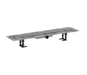 Hansgrohe RainDrain Compact - Sprchový žľab 80 cm | s roštom | kartáčovaná nerezová oceľ 