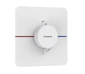 Hansgrohe ShowerSelect Comfort - Termostatická batéria pod omietku matná biela 