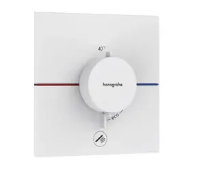 Hansgrohe ShowerSelect Comfort - Termostatická batéria pod omietku matná biela 