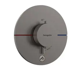 Hansgrohe ShowerSelect Comfort - Termostatická batéria pod omietku kartáčovaný čierny chróm 