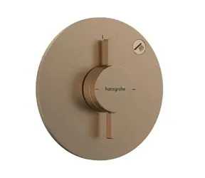 Hansgrohe DuoTurn S - Sprchová batéria pod omietku kartáčovaný bronz 