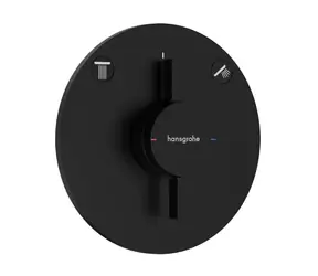 Hansgrohe DuoTurn S - Batéria pod omietku | pre 2 spotrebiče | matná čierna 