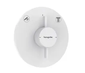 Hansgrohe DuoTurn S - Batéria pod omietku | pre 2 spotrebiče | matná biela 